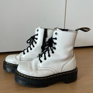 Dr. Martens Jadon Smooth Leather Platform Boots